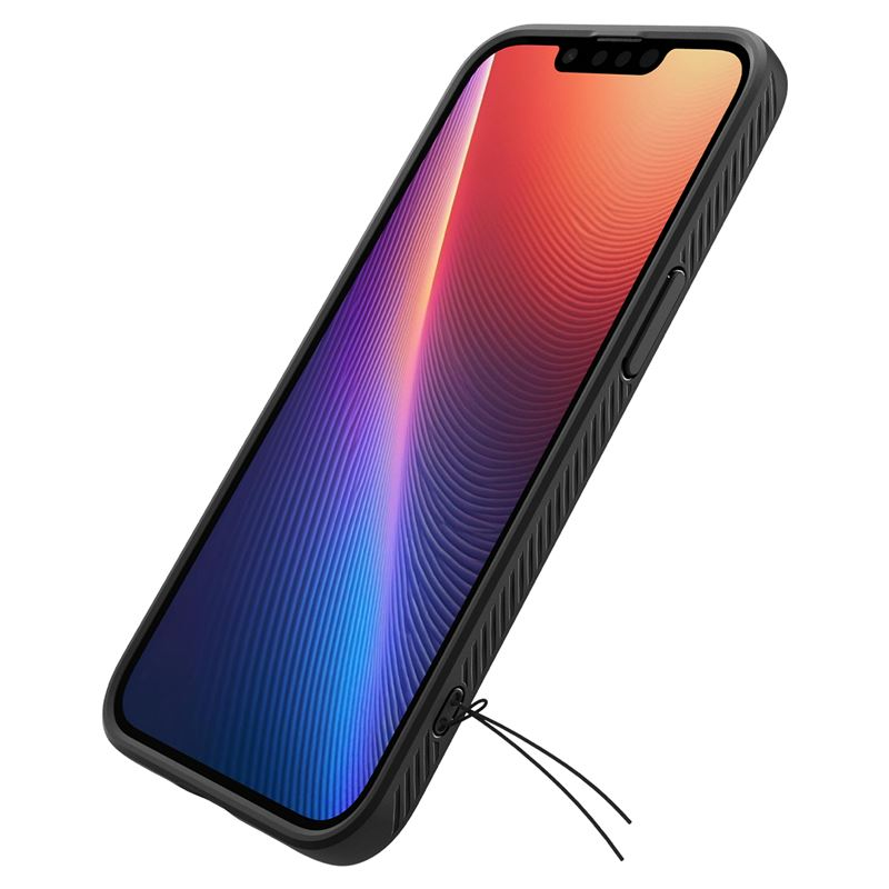 iPhone 16e Liquid Air Case Gummi Hülle (ACS09161) - Schwarz
