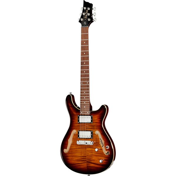 Harley Benton CST-24HB Tortoise Flame
