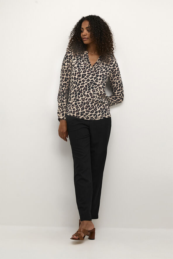 Kaffe KAmarta Tilly Blouse Leopard print