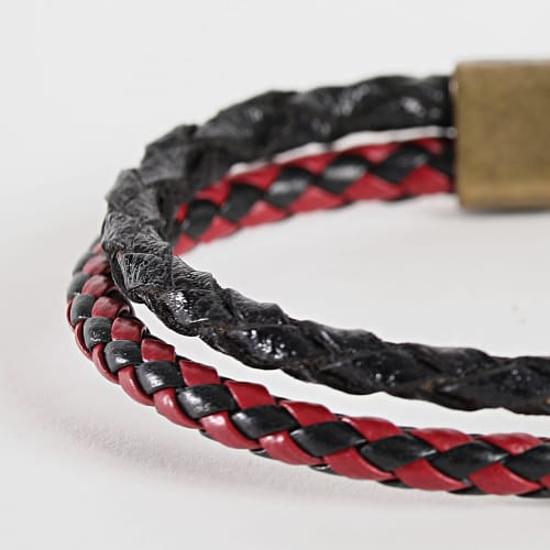 Bracelet Noir Rouge