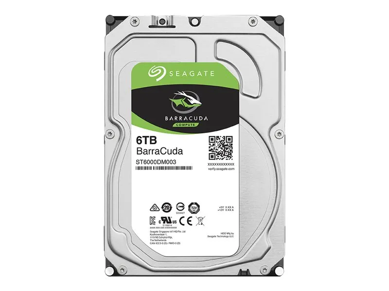 Seagate Barracuda ST6000DM003 - Harddisk - 6 TB - intern - 3.5