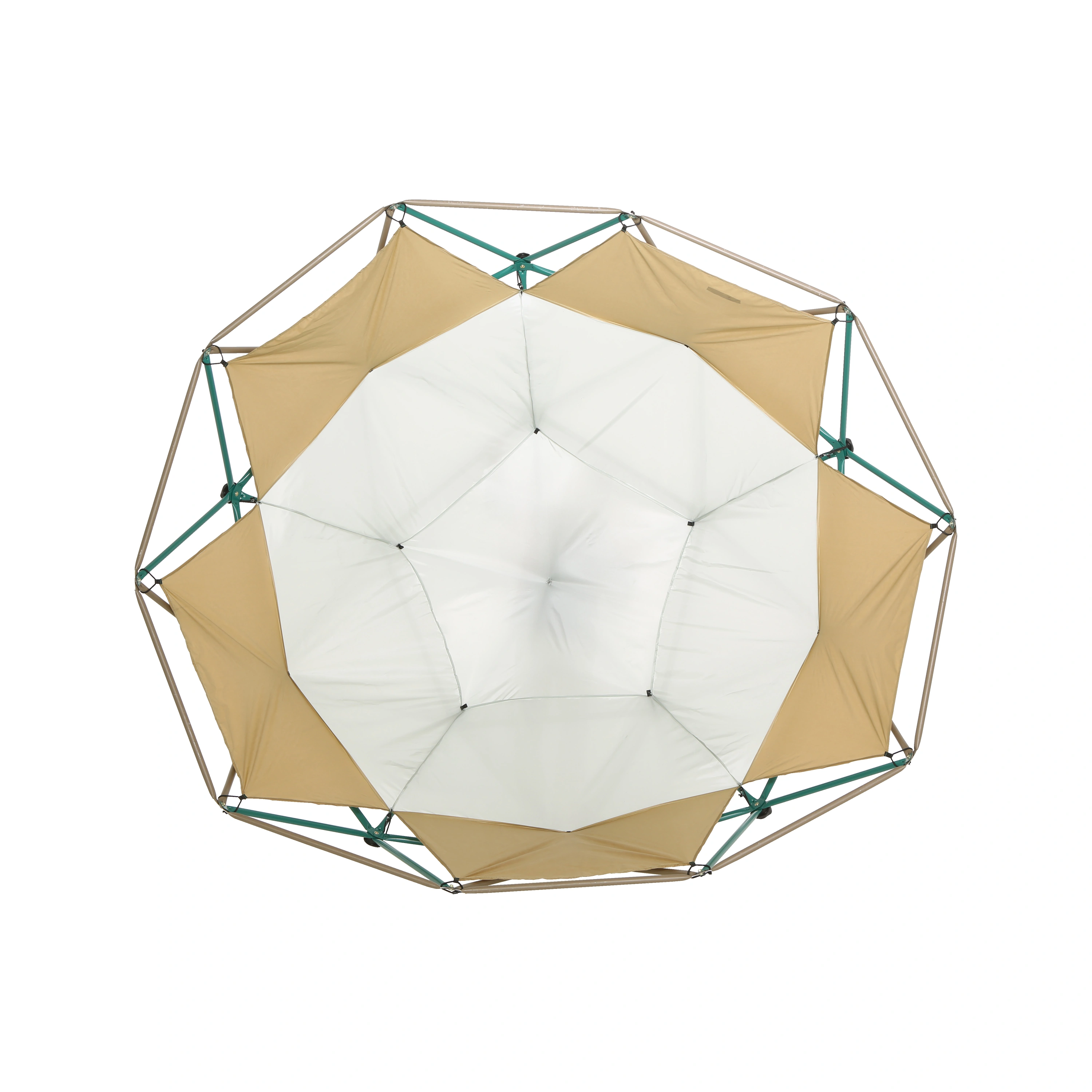 Klettergerüst GEODOME Metall (Größe: 305x152cm)