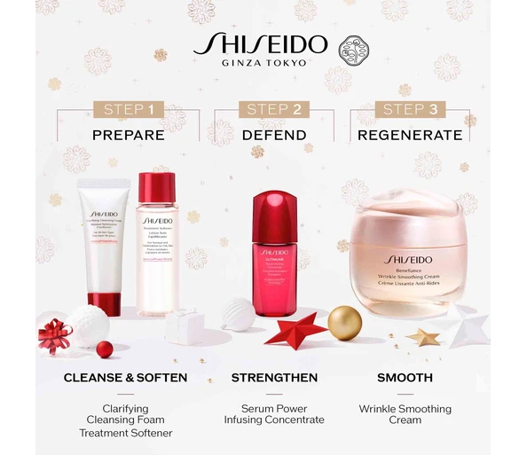 Shiseido Benefiance Holiday Kit Pflegeset