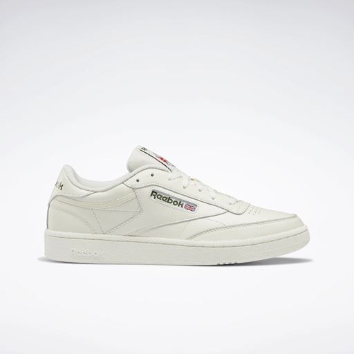 Reebok Club C 85 Sneakers, Chalk/Chalk/Hunter Green, 42