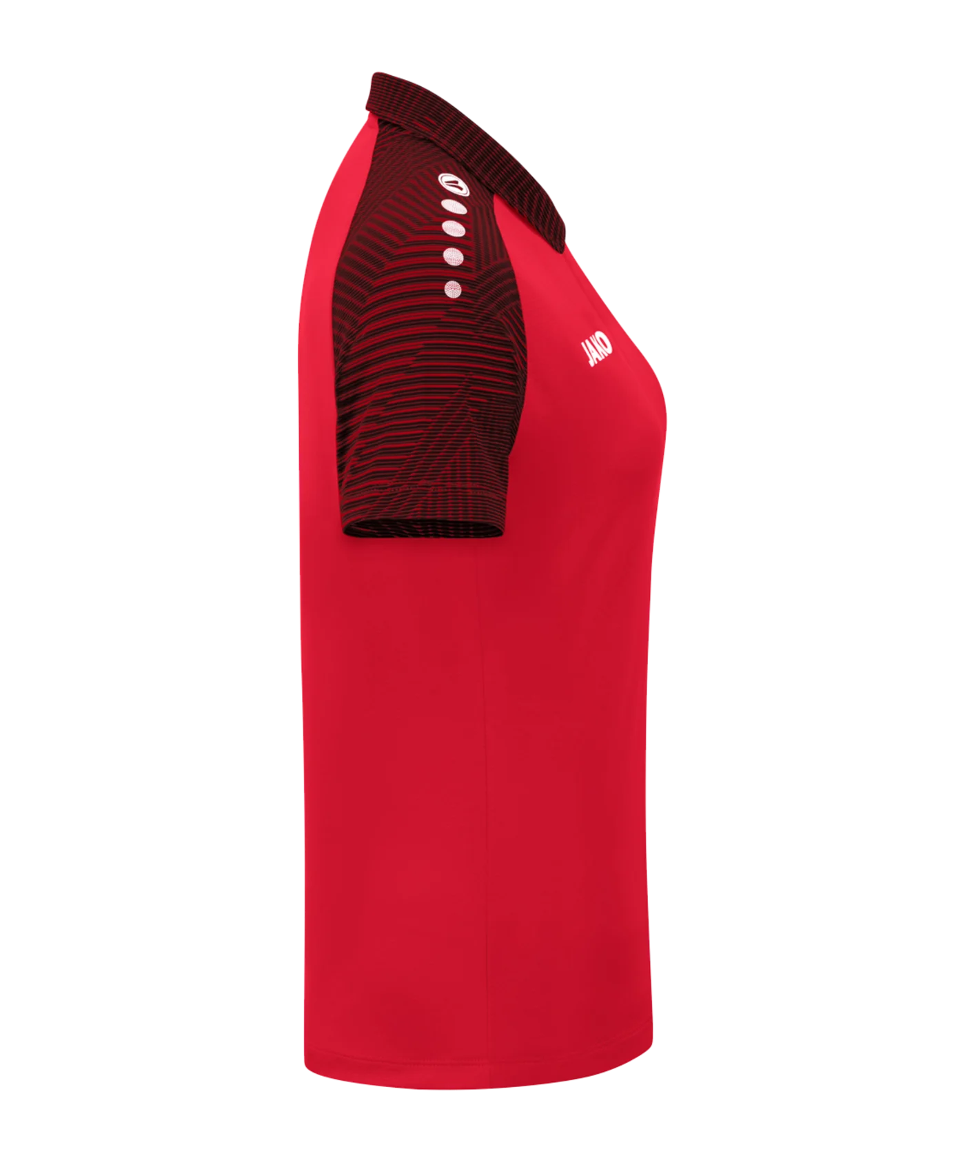 JAKO Performance Poloshirt Damen Rot Schwarz F101