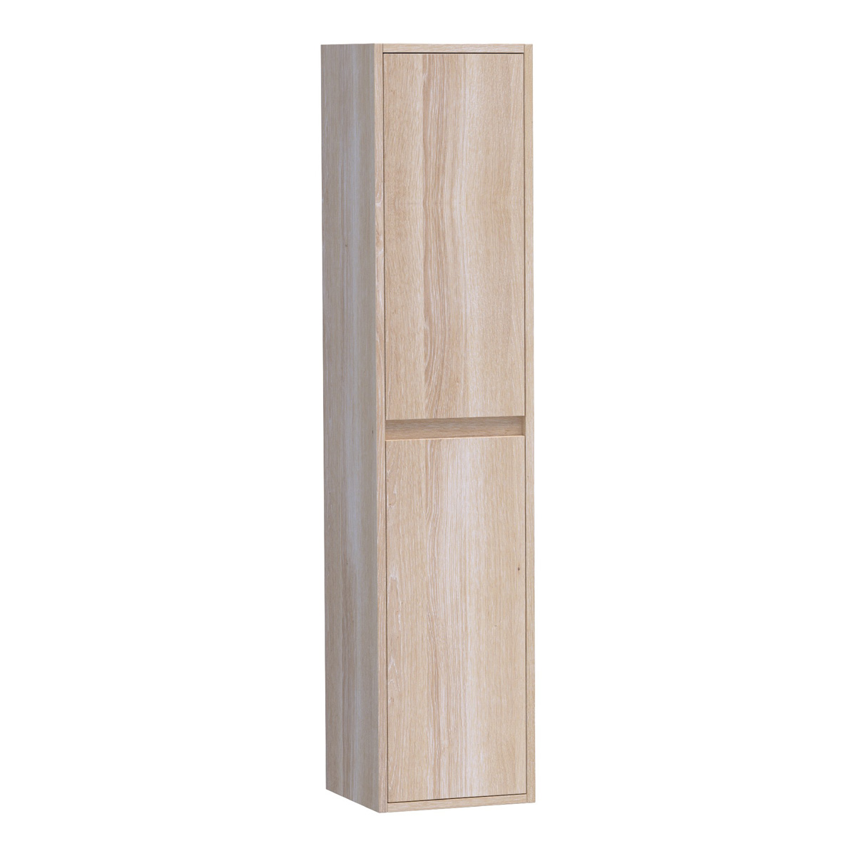Brauer Adore kolomkast 160cm lamellen eiken wit