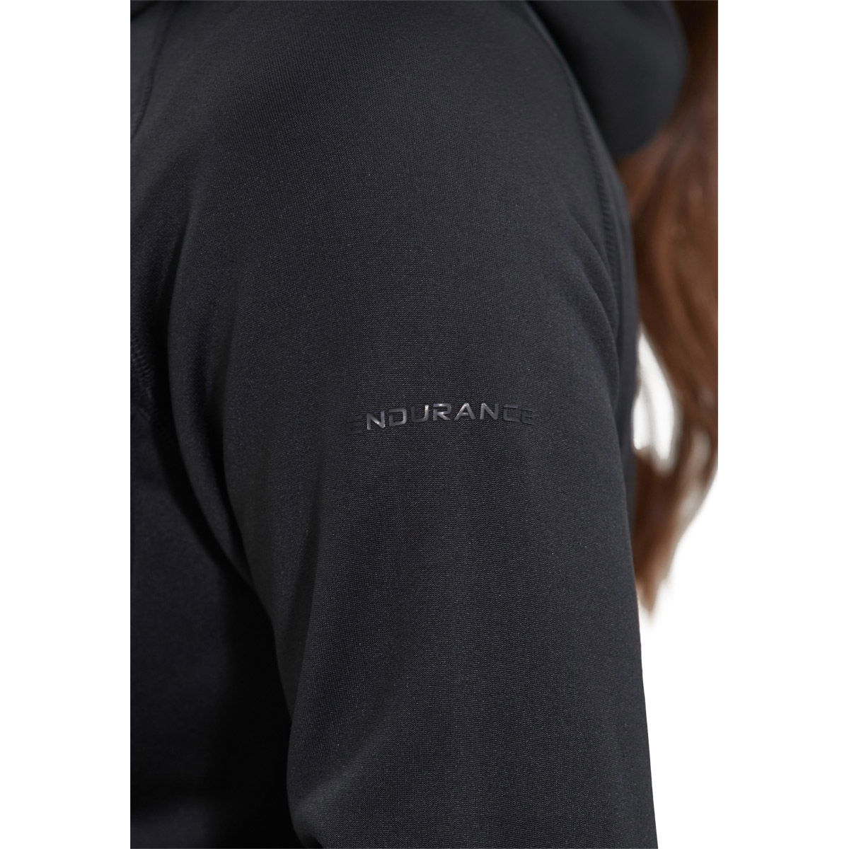 Endurance Almaty Power Stretch Hood Full Zip Løbetrøje Dame