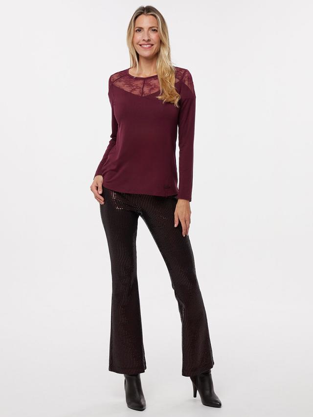 Doppelpack Shirt mit Spitze