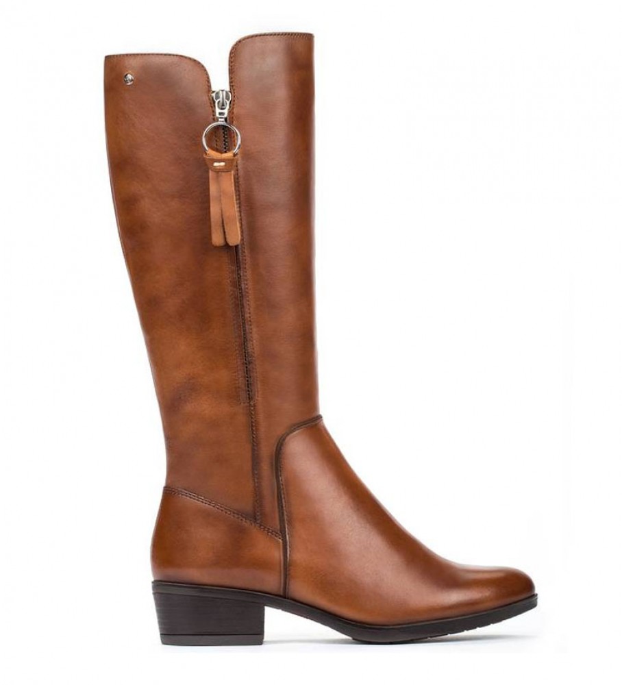 Botas de couro Pikolinos Daroca W1U - Altura do salto: 4cm -