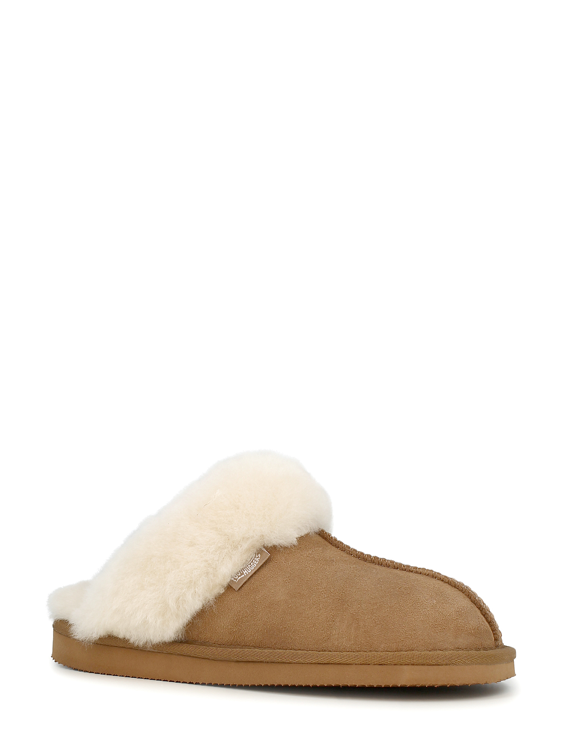 FOOT HUGGERS Chestnut wool Tøfler