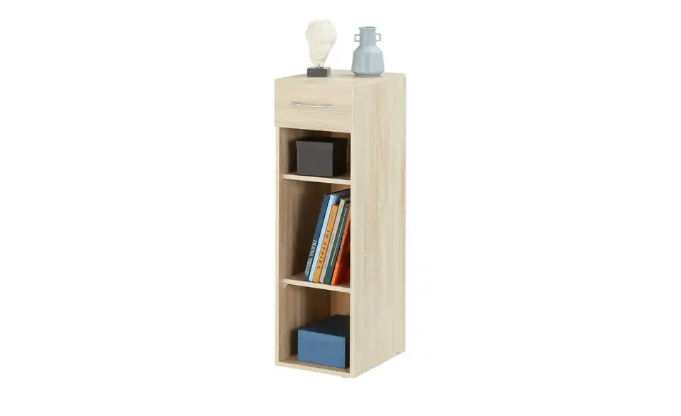 Regal Multischrank-System 30 cm 98 cm Eiche sägerau (Nachbildung)