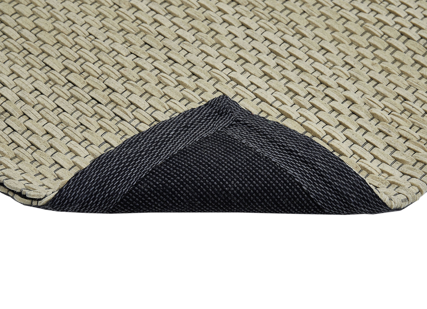 Flachwebteppich aus 100% Wolle