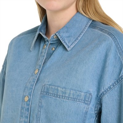 Chemise à manches longues femme Denim OverExt TOMMY HILFIGER