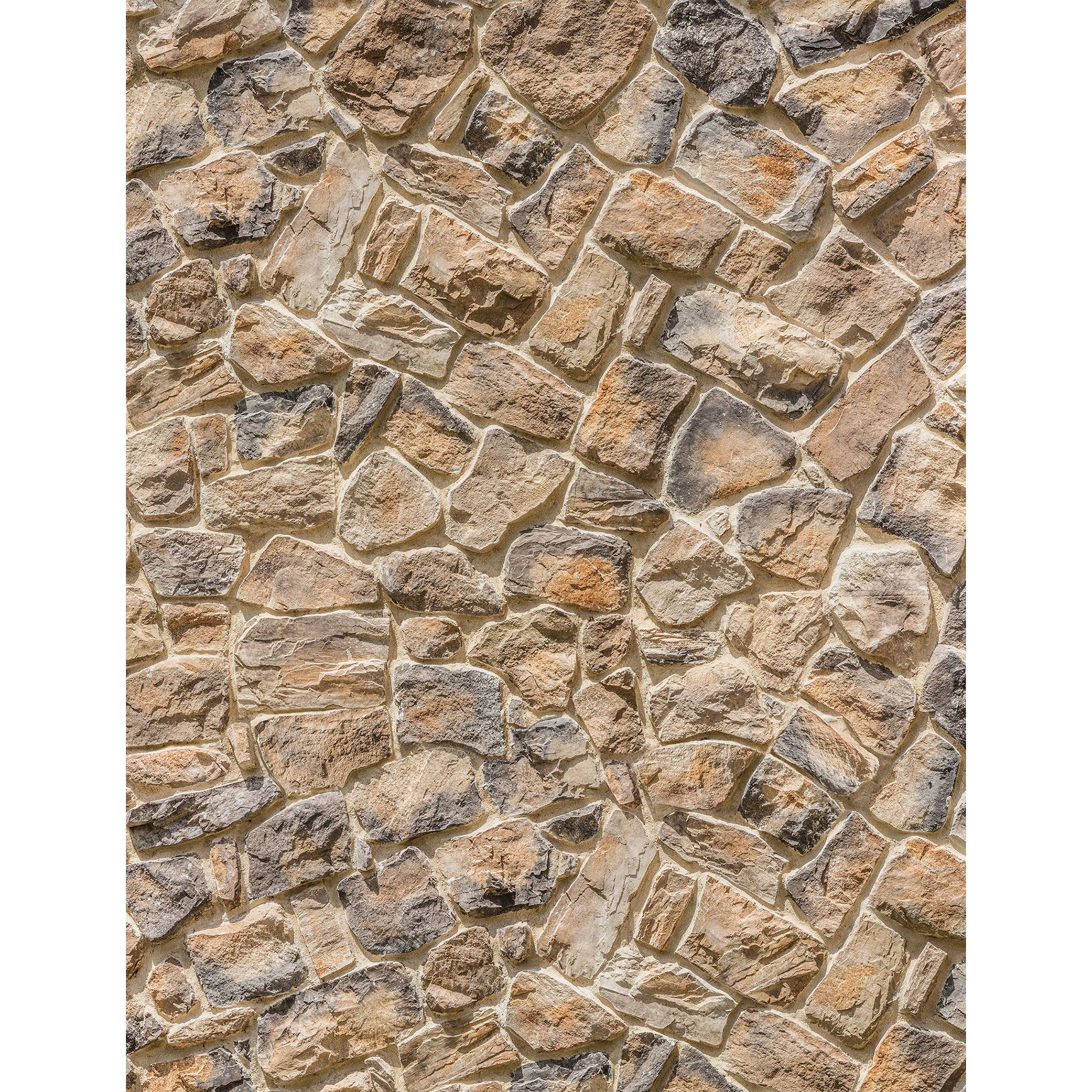 Vlies-Fototapete MURO - braun - 200x260 cm
