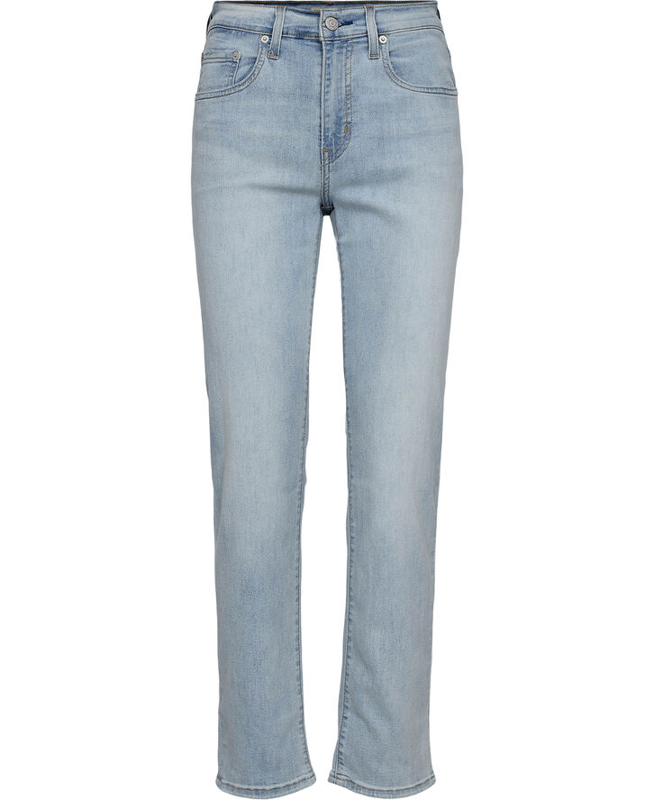 Levi's 724 HIGH RISE STRAIGHT COOL BR Blå