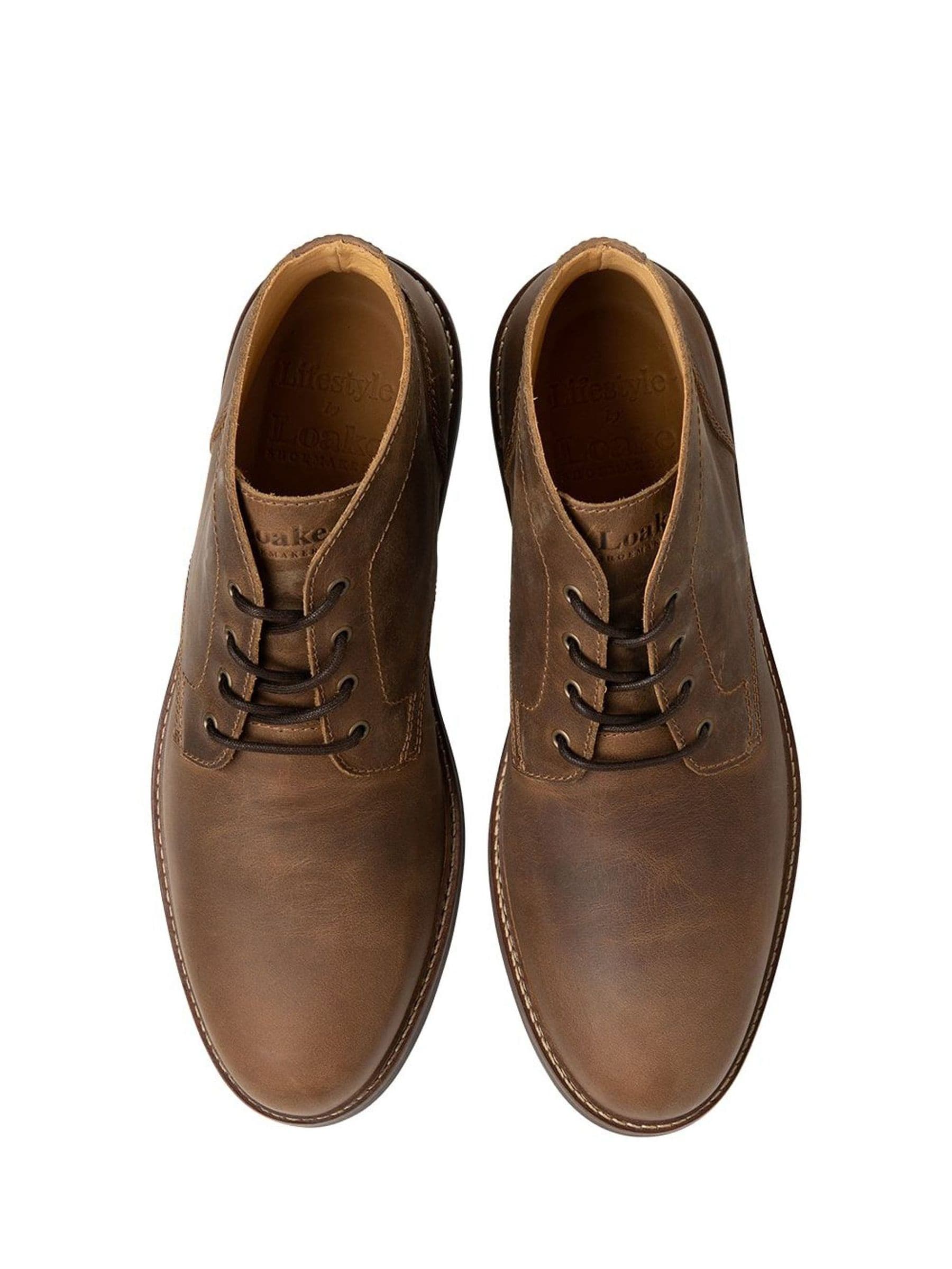 Loake - Gilbert - Geoliede nubuck chukka's