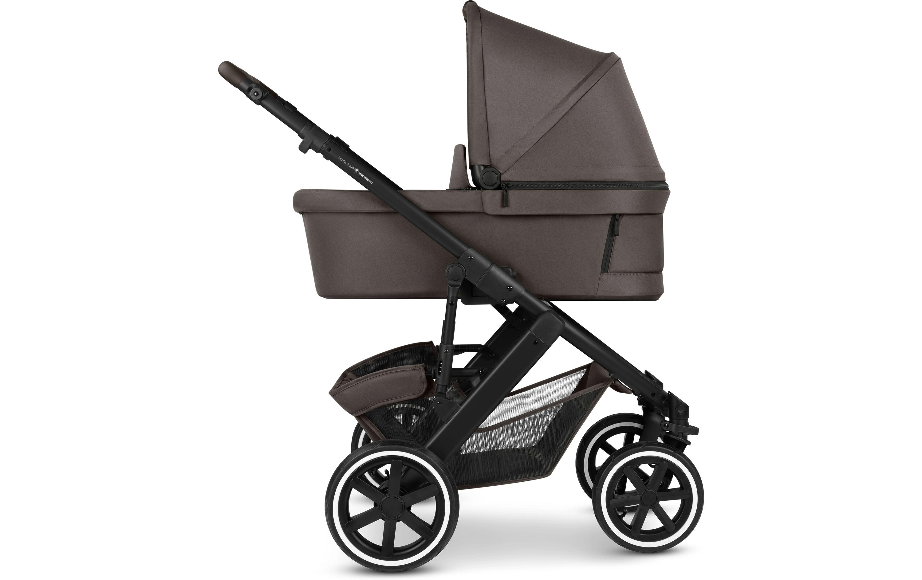 Kinderwagenset Salsa 5 Air Teddy<br>3in1 Kinderwagen mit Babywanne, Sportsitz und Babyschale