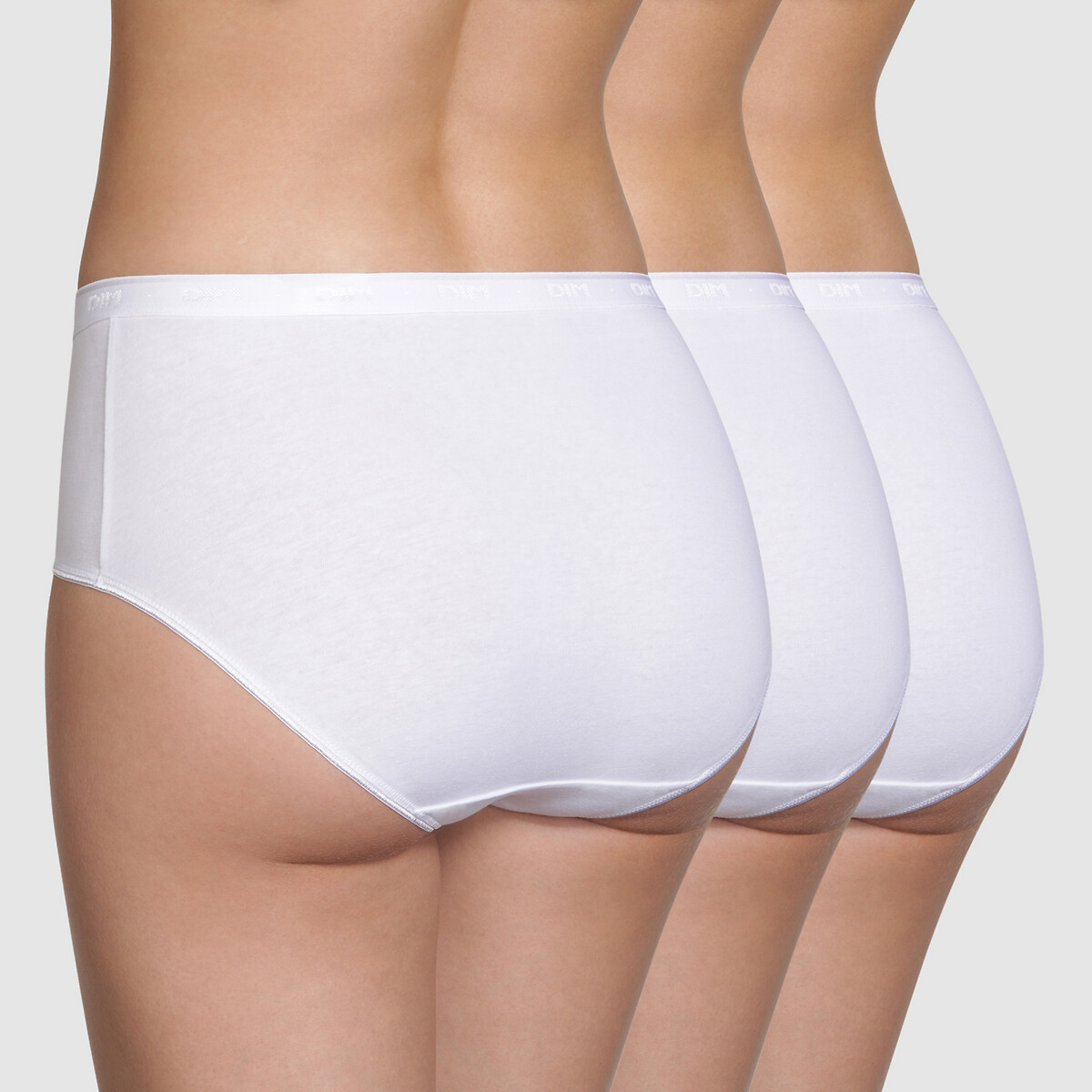 Conjunto de 3 calcinhas maxi em algodão orgânico