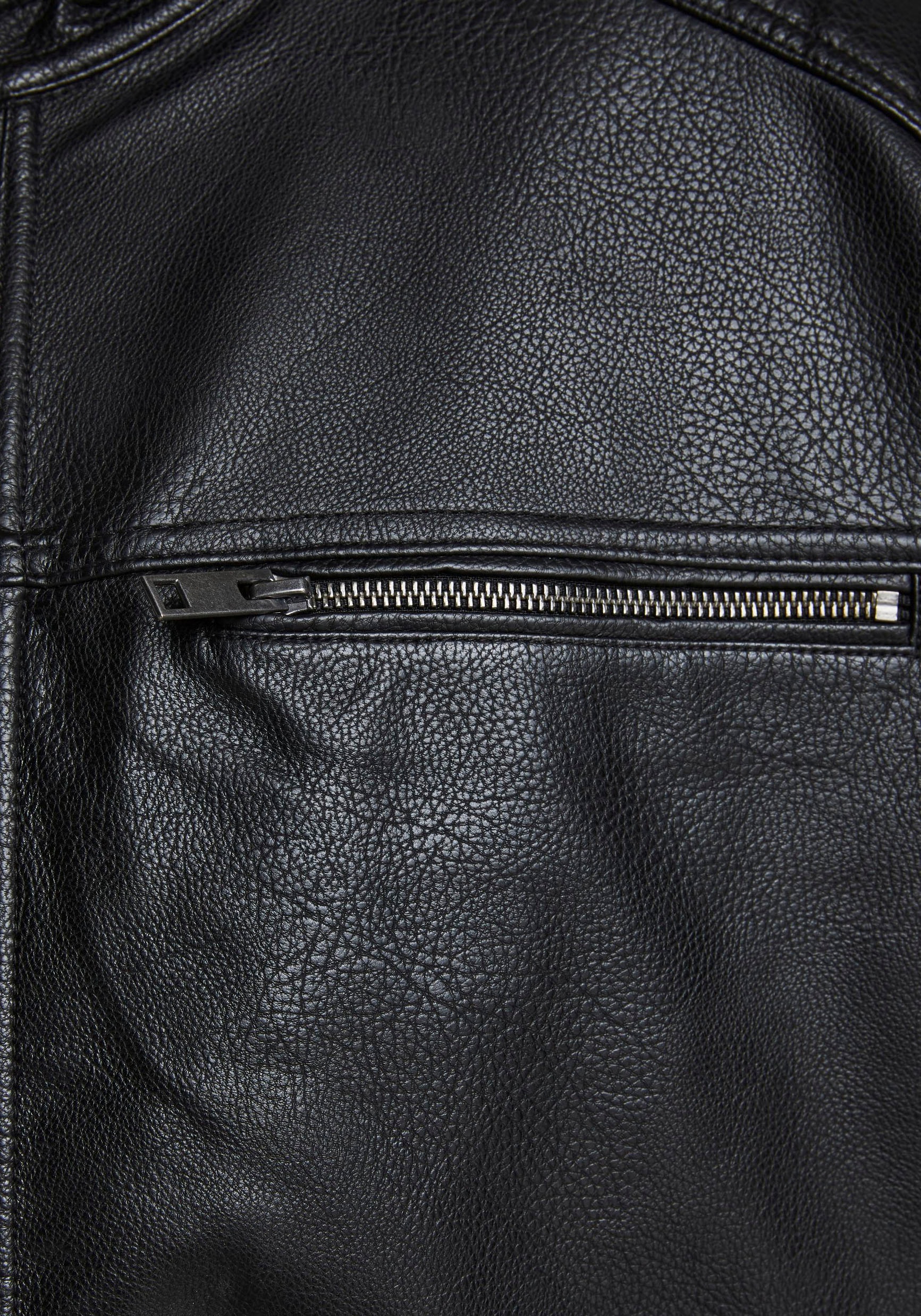 Jack & Jones PlusSize Bikerjacke »ROCKY JACKET« bis Grösse 6XL