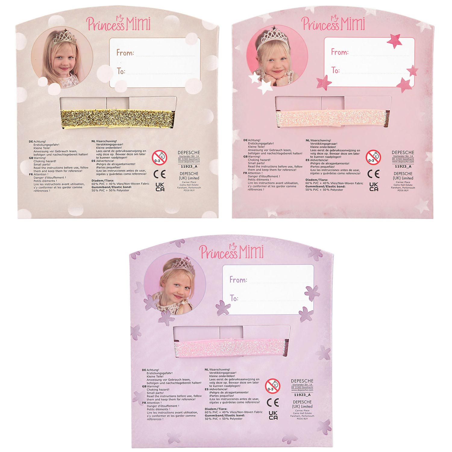 Princess Mimi Diadeem Haarband Kroon