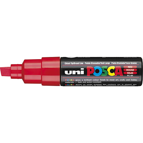 Posca PC8K vandbaseret tusch - rød