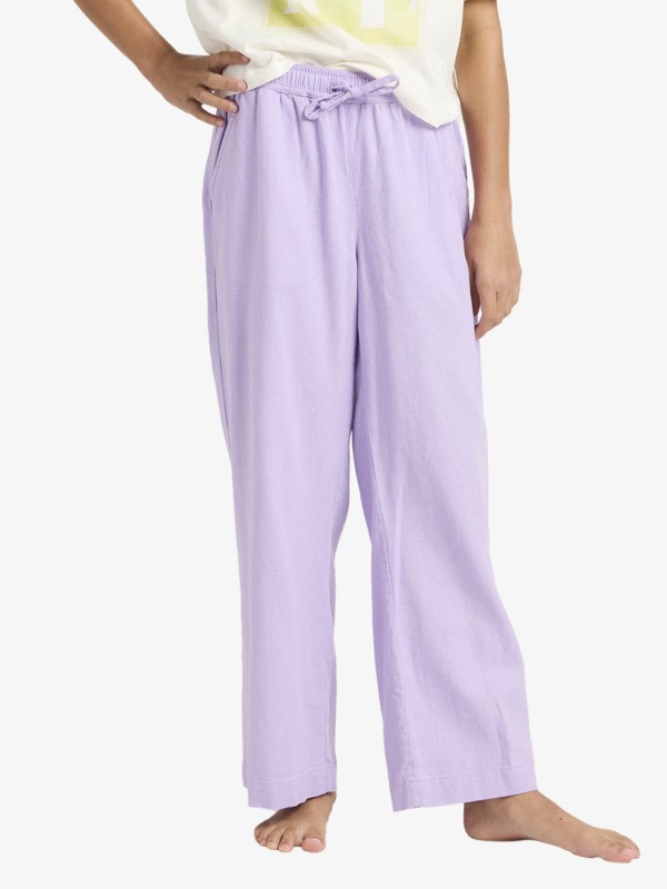 Lekeitio Break Pantalon à taille élastique Violet Filles 4-16 ans
