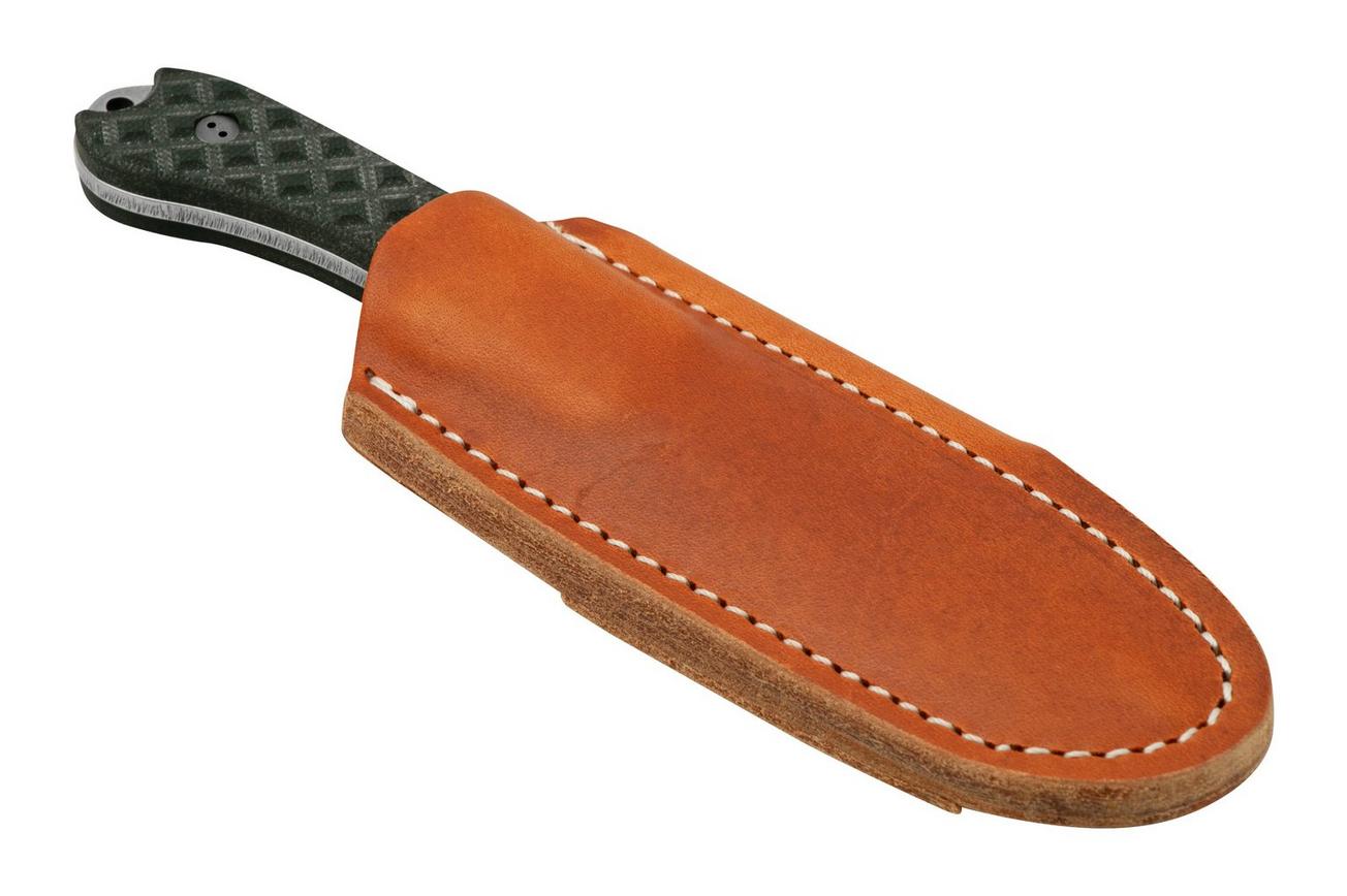 Bradford Knives Guardian 3, 32S-001-MC MagnaCut Sabre Stonewashed, Textured Black G10, vaststaand mes