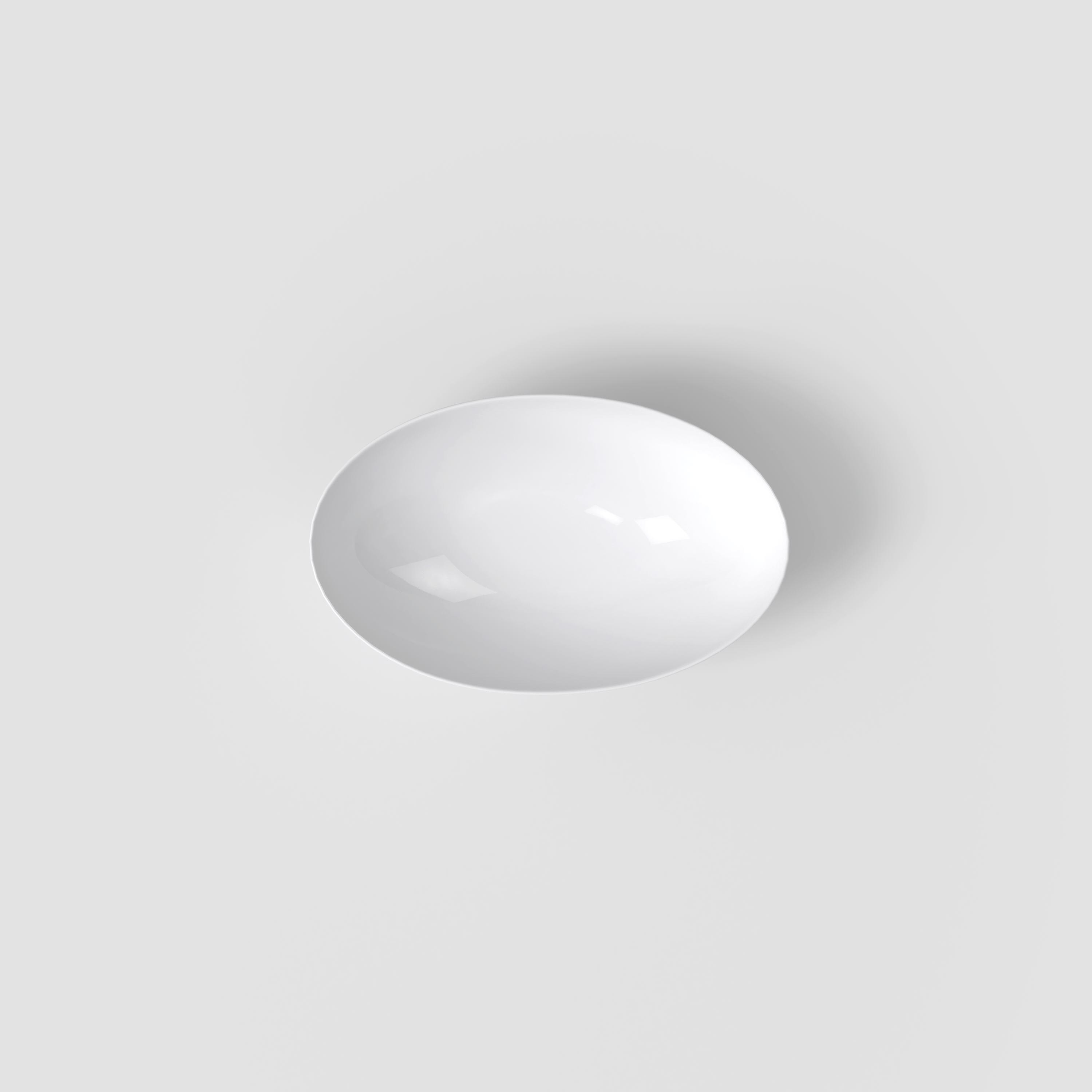 Modern Grace Dessert bowl White, 8.5 oz, Premium Bone Porcelain