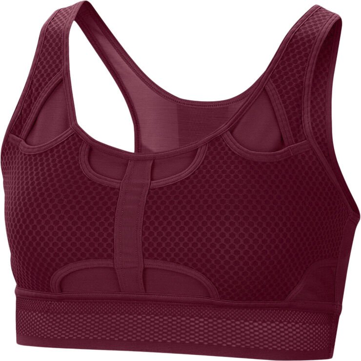 Nike Swoosh Ultrabreathe Medium Support Sports Bh Rød