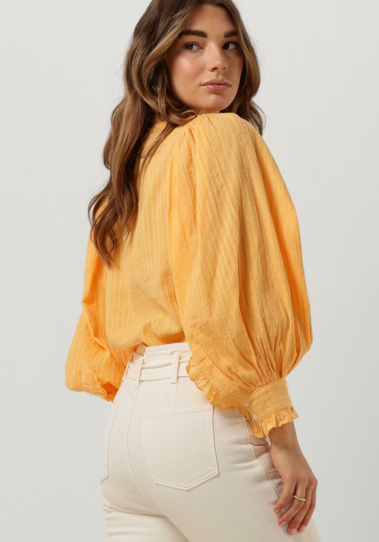 ANTIK BATIK oranje antik batik blouse yvonne blouse