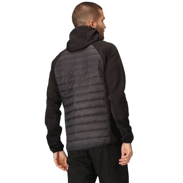Doudoune randonnée REGATTA ANDRESON VIII HYBRD ASH/BLACK