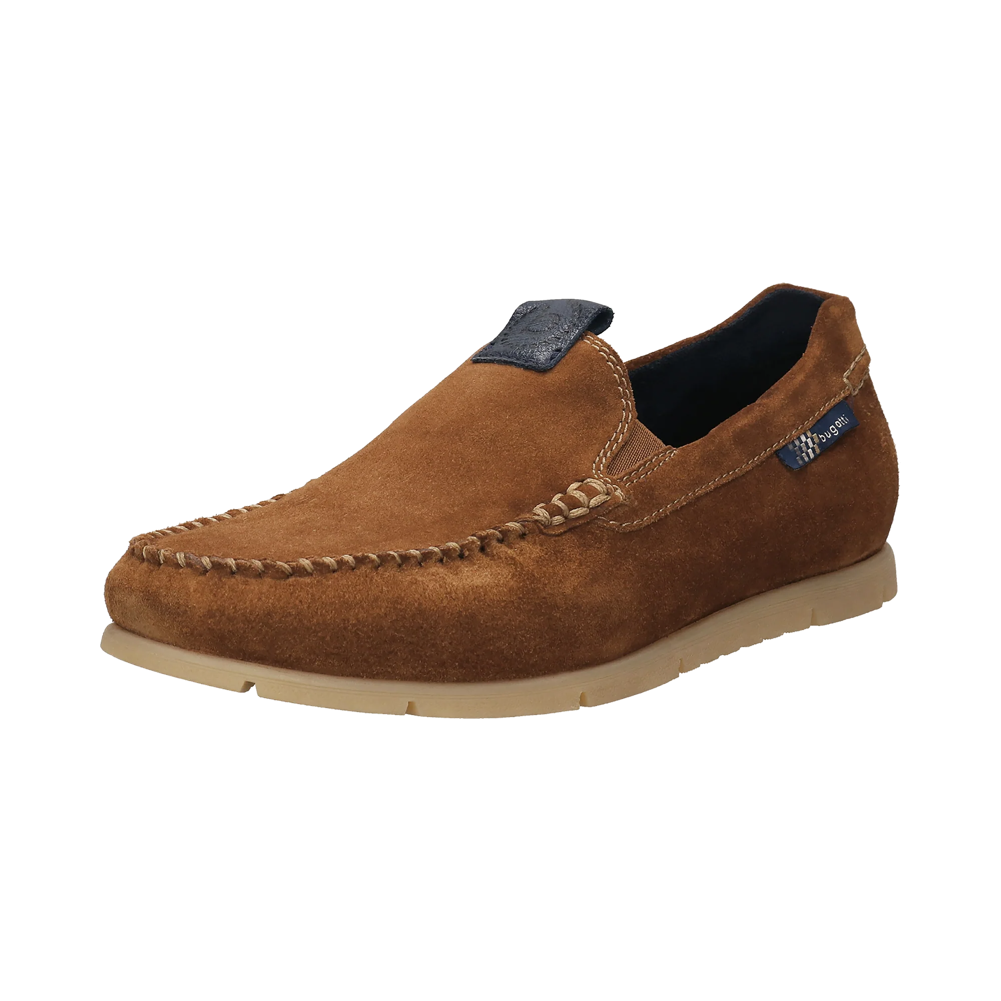 Leder Mokassin cognac