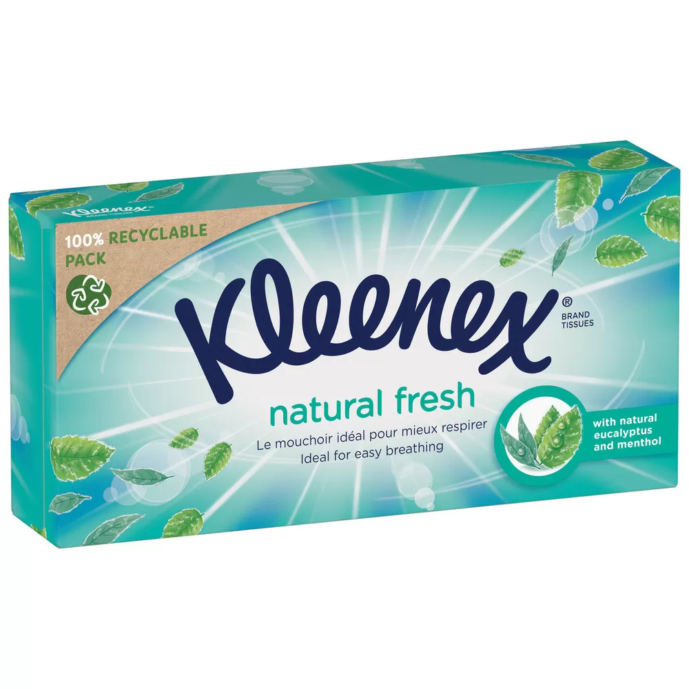 Kleenex Balsam Menthol boks - 72 stk