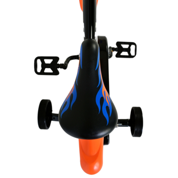 Hot Wheels kinderfiets zwart 12 inch