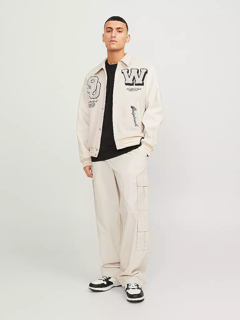 JACK & JONES Cargohose JPSTBILL beige