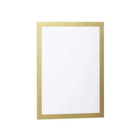 Durable 487230 selbstklebender Informationsrahmen Magaframe A4, gold