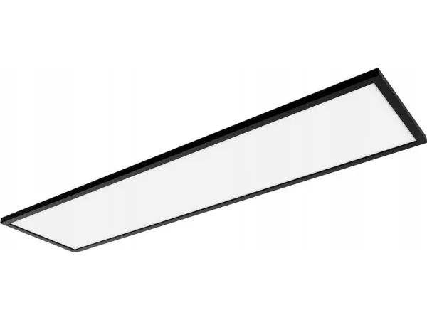 Philips Hue White ambiance Aurelle - Loftslyspanel - LED - 1200 x 300 mm - varmt til køligt hvidt lys - 2200-6500 K - rektangel - sort