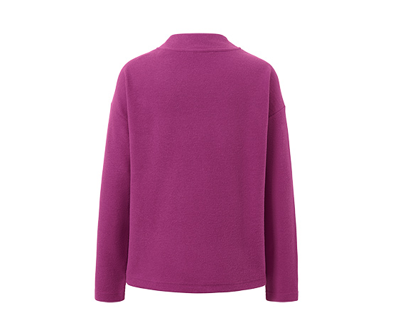 Sweatshirt mit Stehkragen