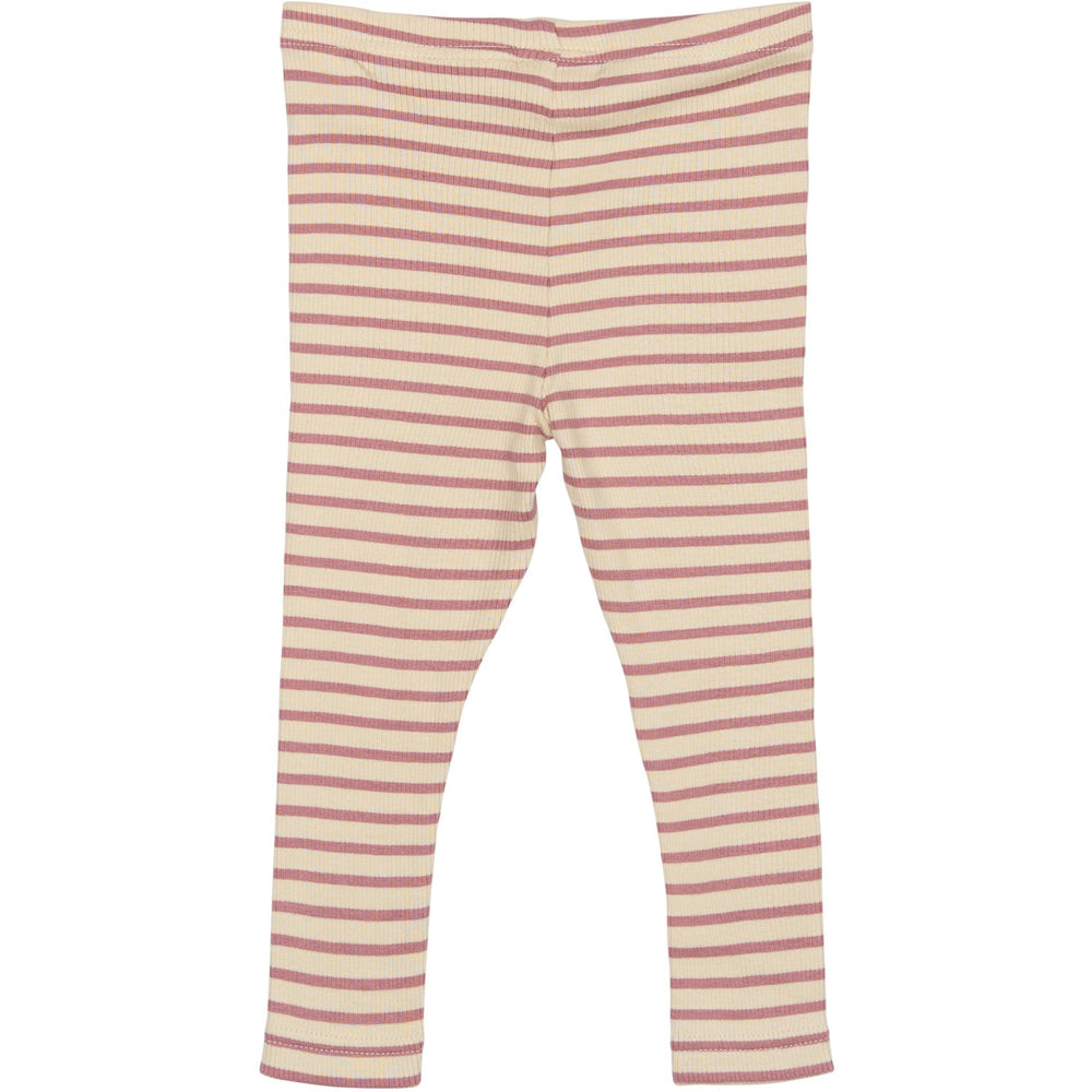 Køb Petit Piao Nostalgic Rose/off White Legging Modal Striped