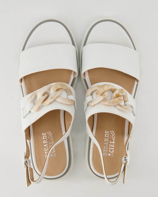 Regarde Le Ciel Ivone 06 Sandalen in Weiß