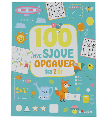 Forlaget Bolden Opgavebog - 100 Nye Sjove Opgaver - Fra 7 ?r