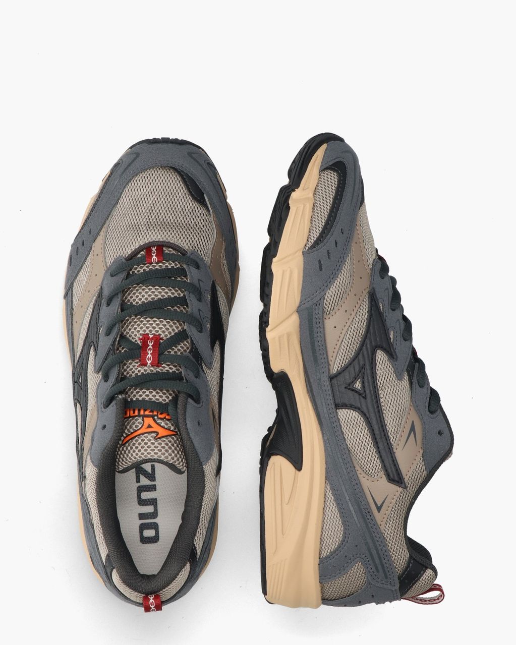 Mizuno MXR Sport Blauw/Beige Herensneakers