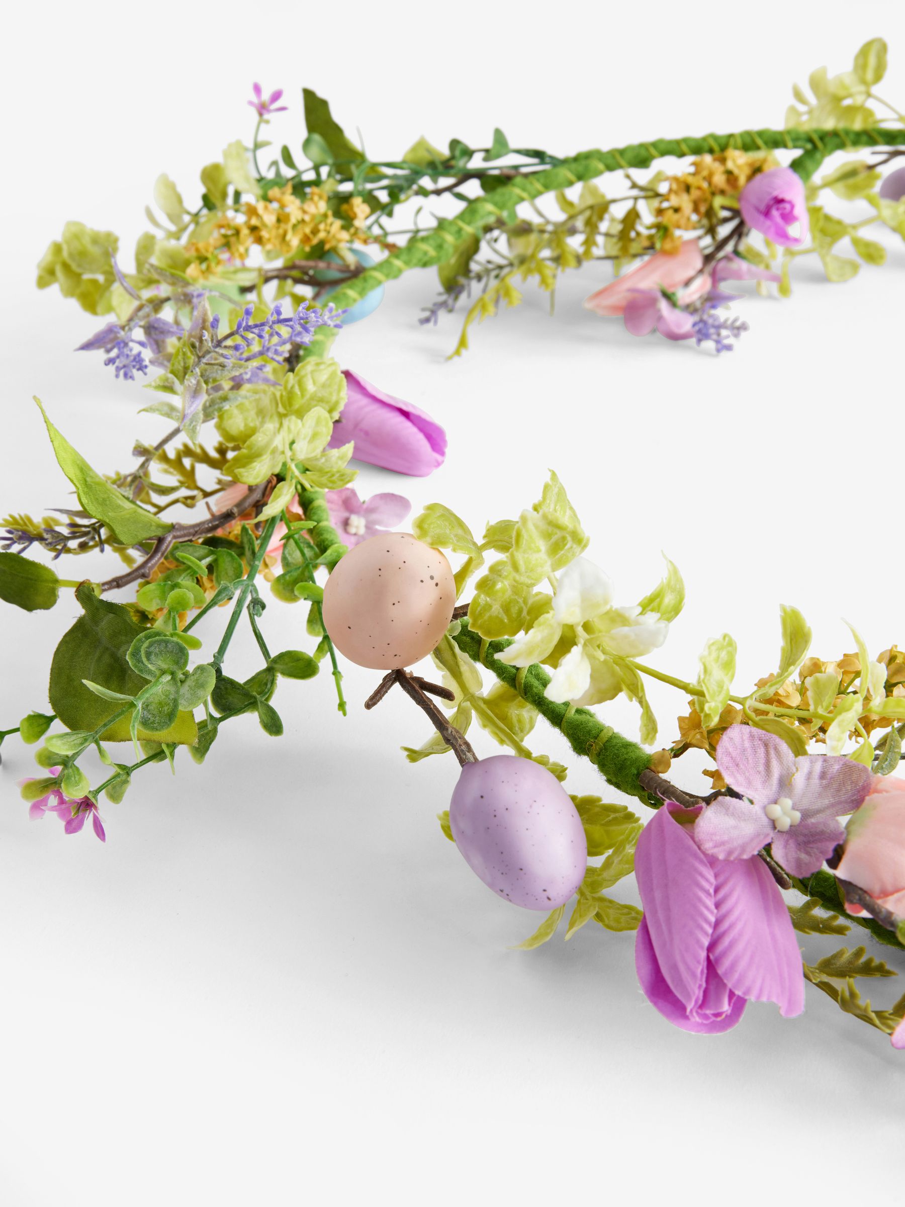 Pastel Easter Egg Spring Floral Garland