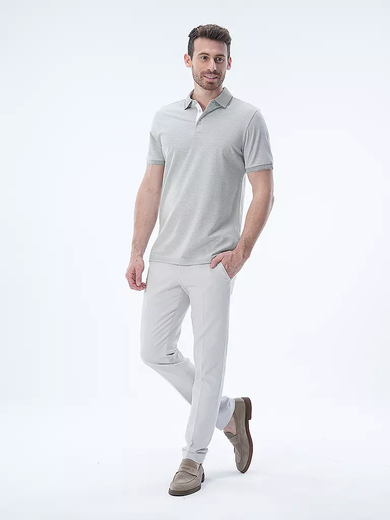 JOOP Poloshirt PERCY  hellgrau