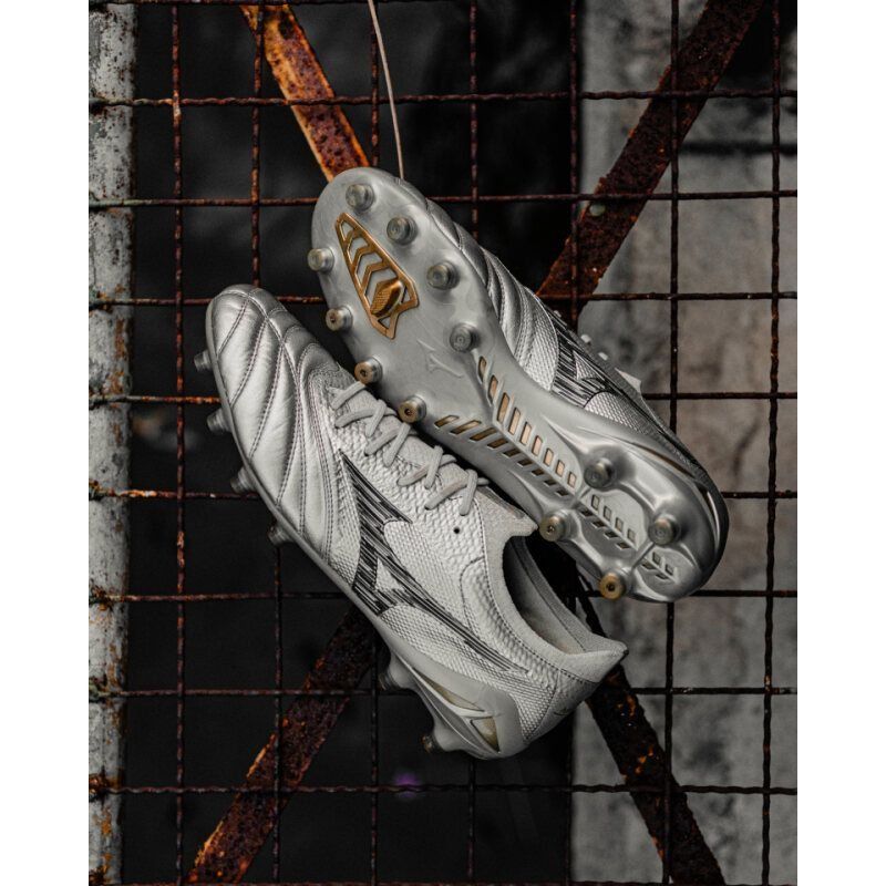 Mizuno Morelia Neo IV Beta Made in Japan FG/AG Platinum Silver - Argent/Cool Gray