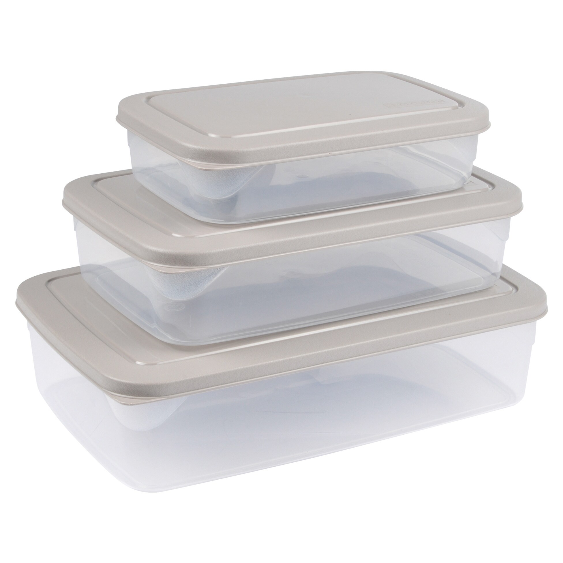 3tlg. Set Mikrowellen Frischhaltedosen mit Deckel