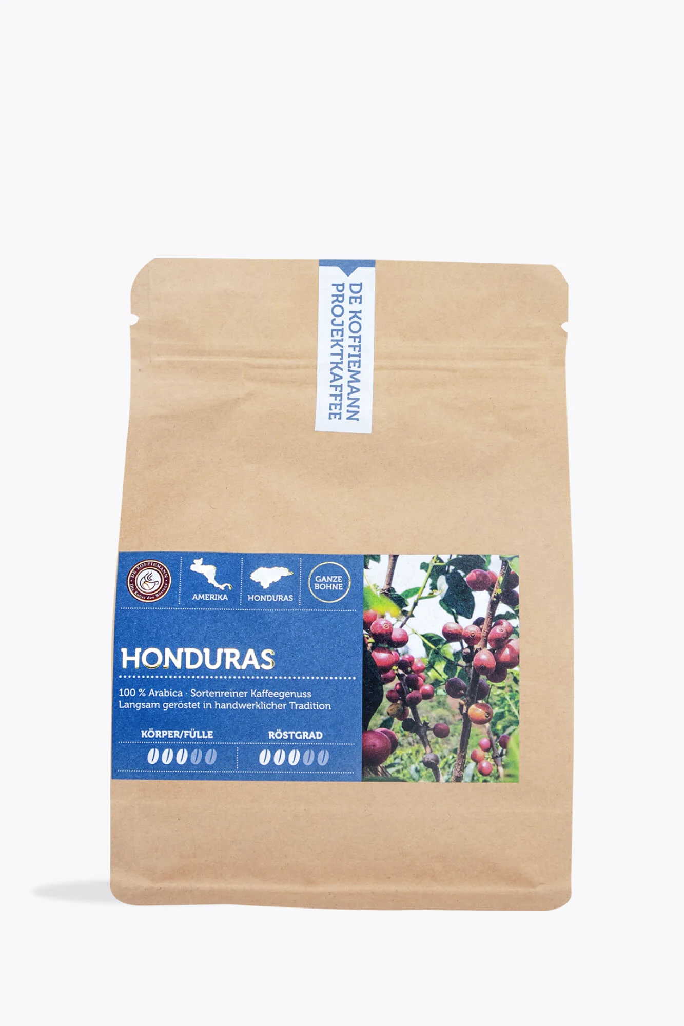 de koffiemann Projektkaffee Honduras 250g