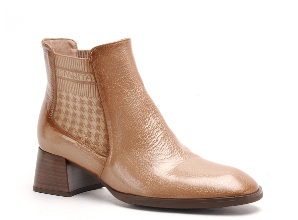Hispanitas boots bottine talons femme hi222336 beige