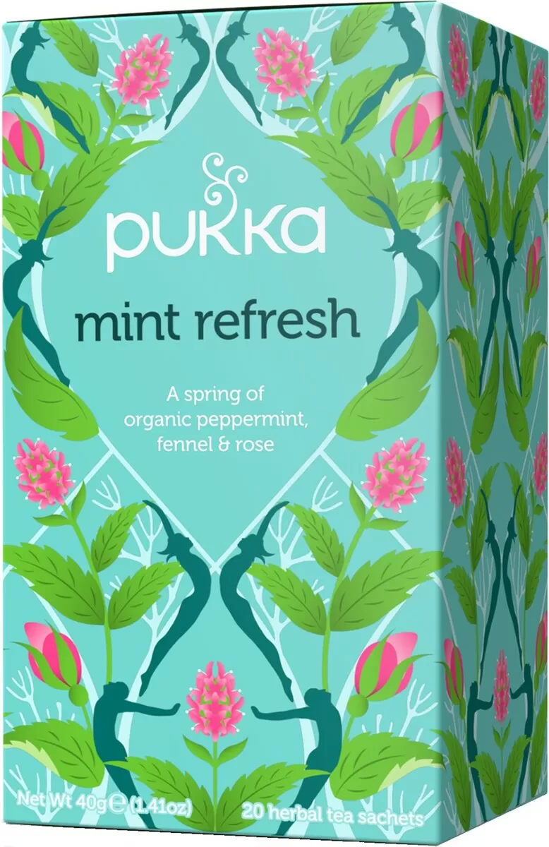 Pukka Mint Refresh te Ø - 20 breve