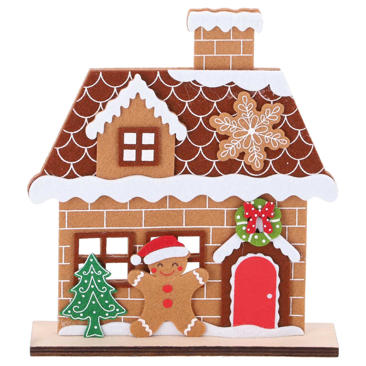 Standdeko Lebkuchenhaus H20,5cm
